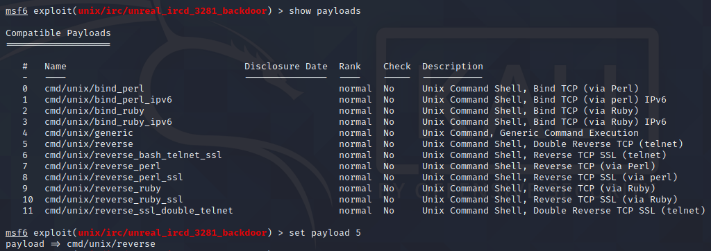 payloads