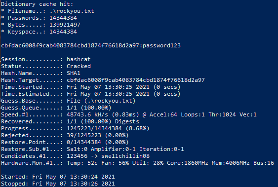 sha1cracked